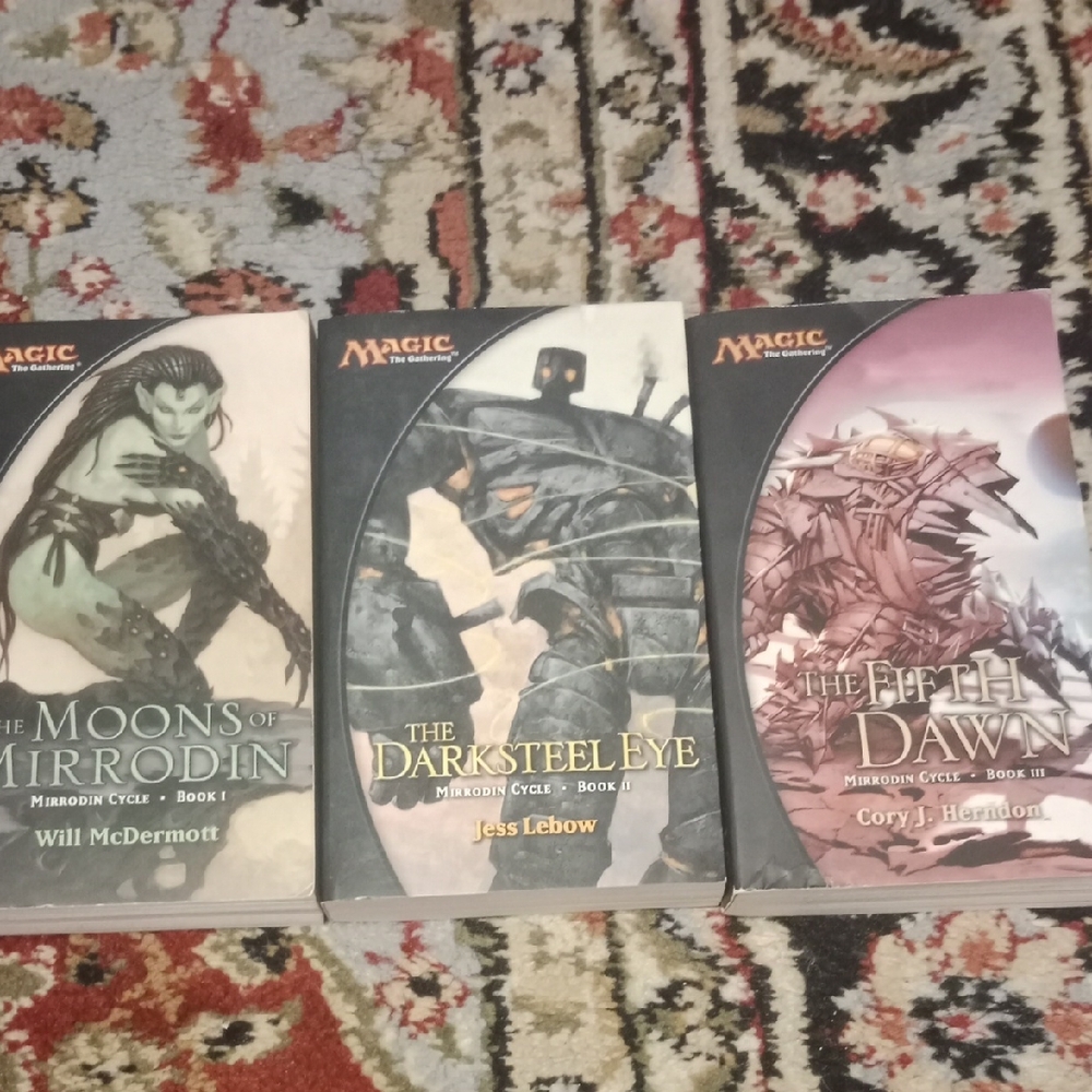 Magic: The Gathering Mirrodin Cycle Book Set